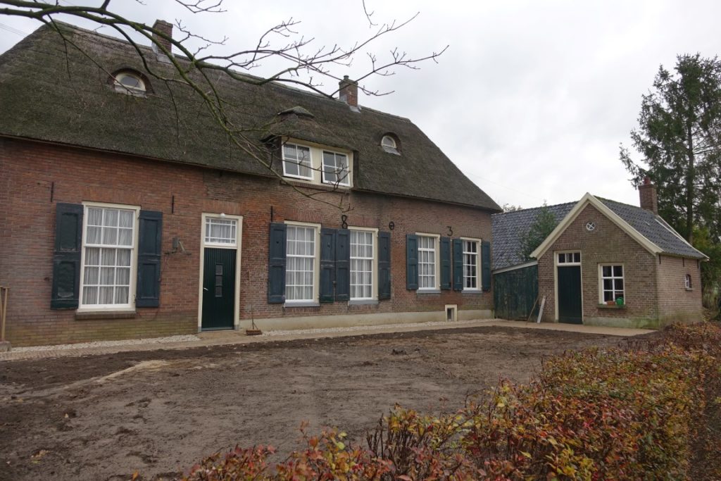 Tuin bij boerderij in Vierakker 2018